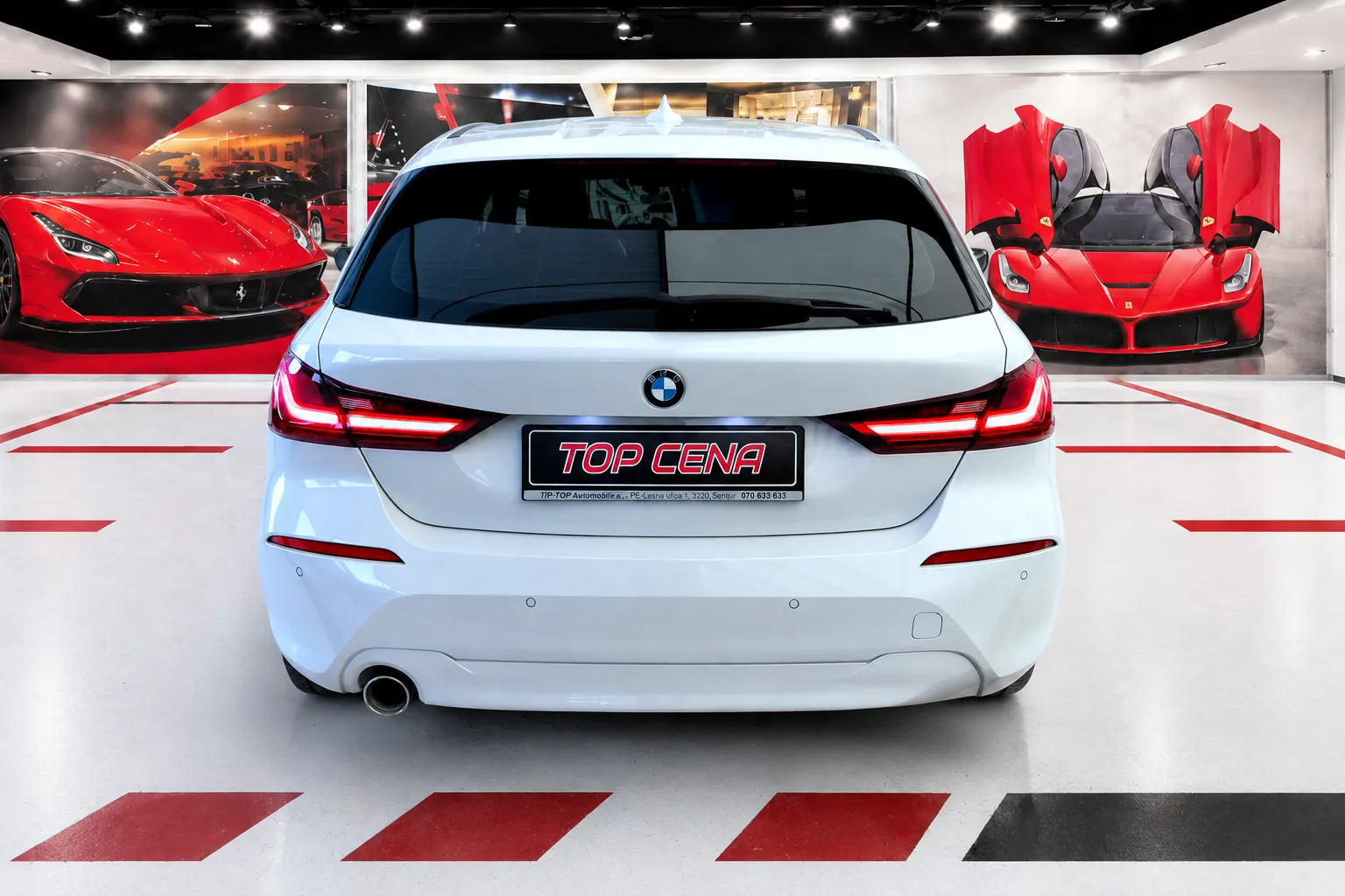 Zunanja slika - BMW serija 1: - 116i  FULL LED VIRTUAL PDC ALU PERLA BELA KOT-NOV - 4