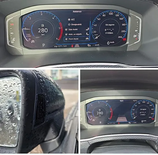 Zunanja slika - VW Touran - 2.0 TDI avt. UNITED.ACC.LEDHIGH.VIRTUAL.KLJUKA.KAM - 14