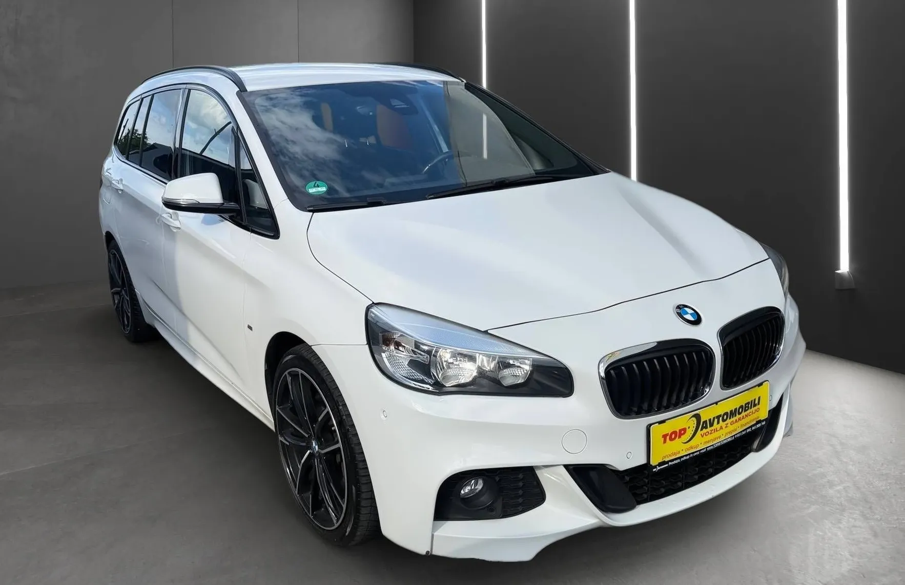 Zunanja slika - BMW Serija 2 - Gran Tourer: 220d M SPORT PAKET LED PDC NAVI TEMPOMAT GR - 10