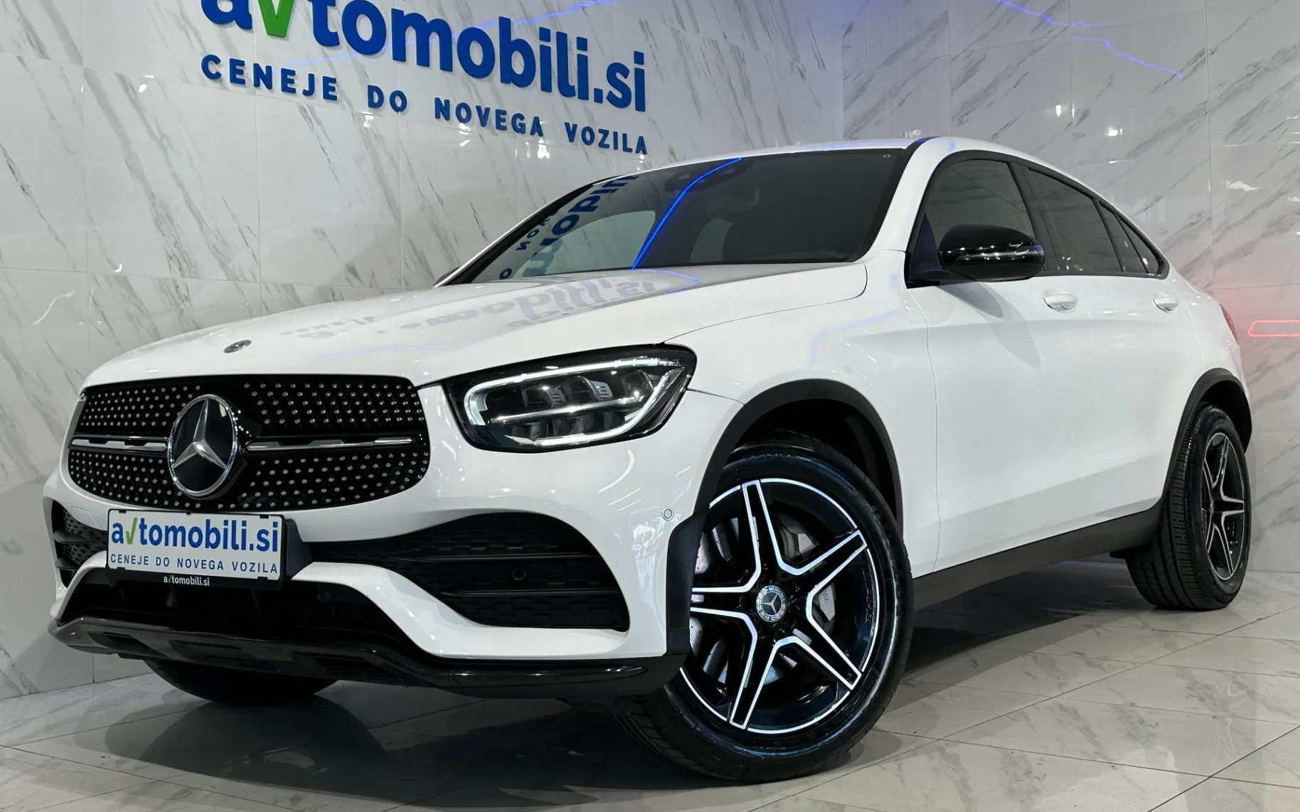 Zunanja slika - Mercedes-Benz GLC coupe - 200 4MATIC|AMG|Virtual|Designo|Kamera|Burmester| - 1