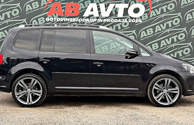 Zunanja slika - VW Touran - 2.0 TDI avt. Highline 103 140 +ALU19+VELIK SERVIS - 4