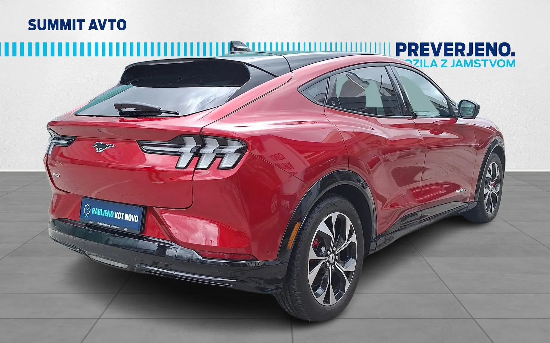Zunanja slika - Ford Mustang - 4x4 Mach-E  91 kWh  podaljšan doseg-RADAR- - 4