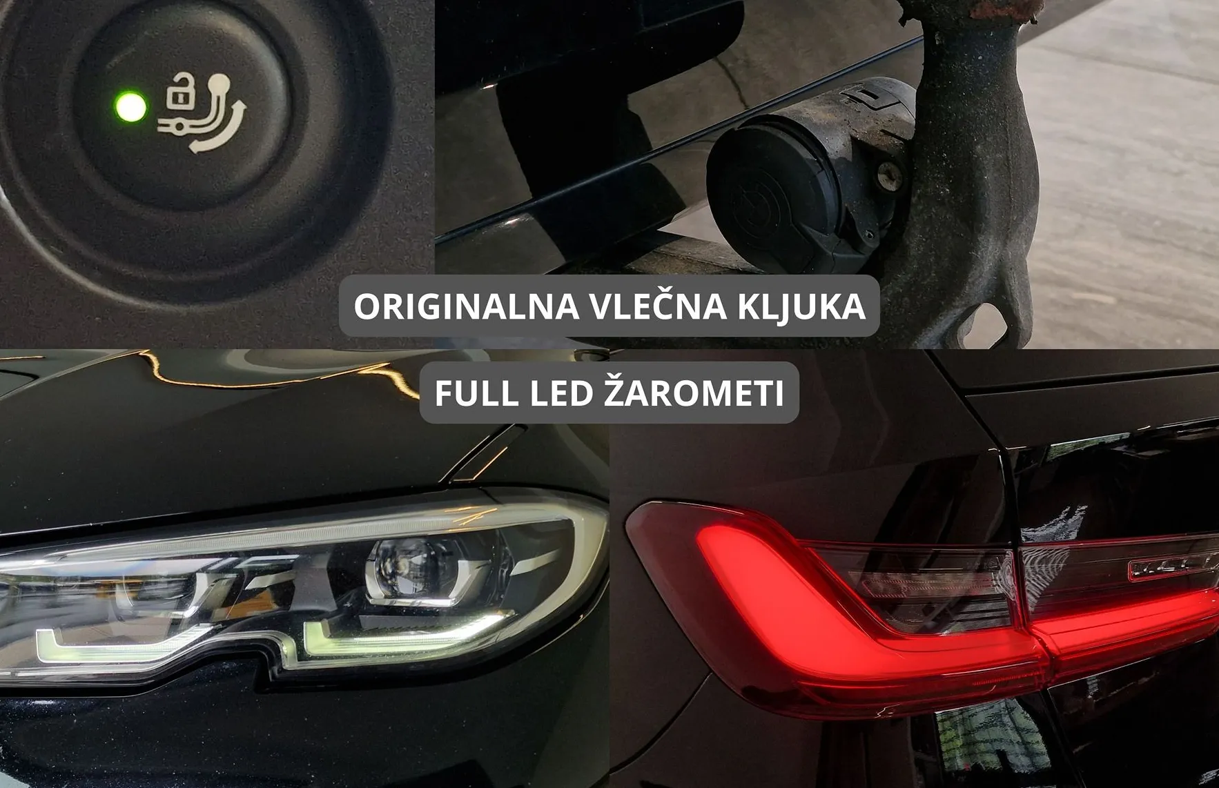 Zunanja slika - BMW Serija 3 - Touring: 320d Sport Line FULL LED|KLJUKA|VIRTUAL|AMBIENT - 20