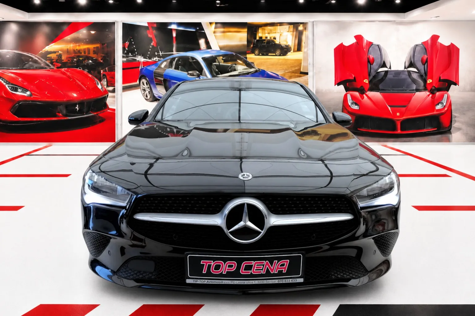 Zunanja slika - Mercedes-Benz CLA Shooting Brake - 2.0 D  LED ALU NAVI KAMERA 2XPDC KLJUKA KOT-NOV  . - 2