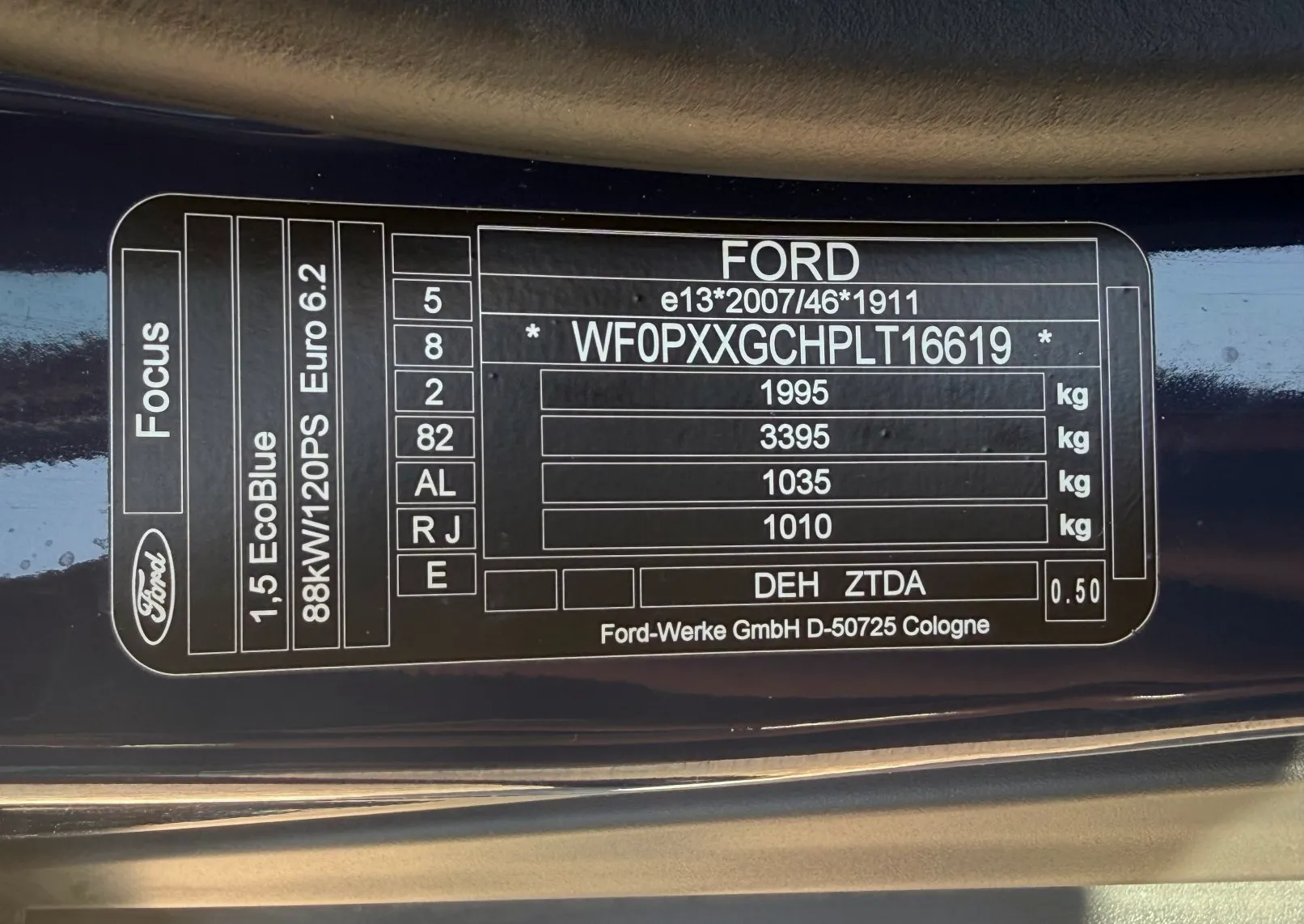 Zunanja slika - Ford Focus - 1,5 EcoBlue TITANIUM - 17
