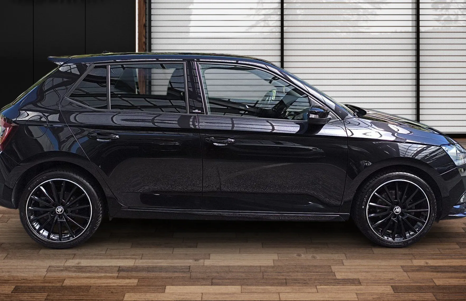 Zunanja slika - Škoda Fabia - 1.0 TSI Black Edition-SLO-1.LAST.- samo 80 TKM - 3