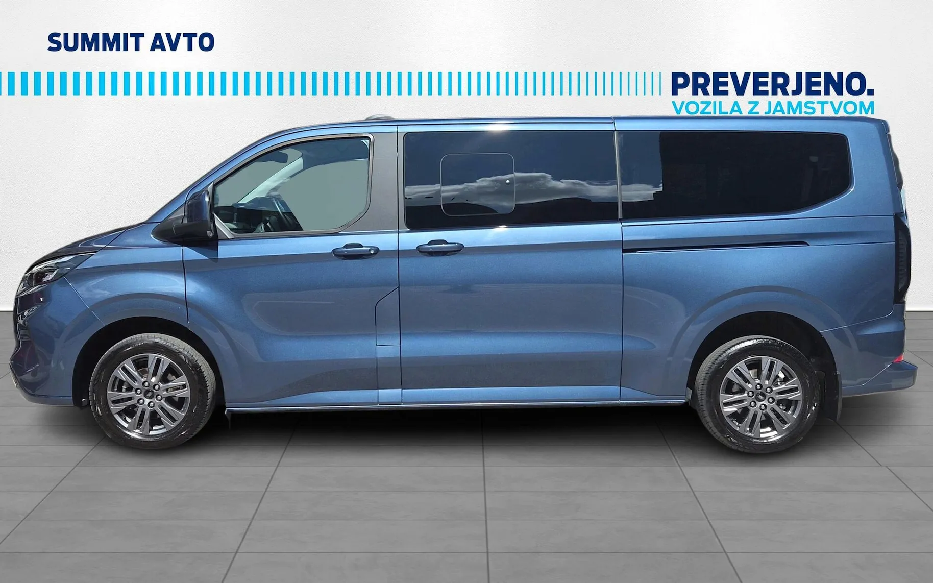 Zunanja slika - Ford Tourneo Custom - 2.0 TDCi L2H1 Titanium Avt8-1+7-SLO-LED-RADAR-LINE - 3