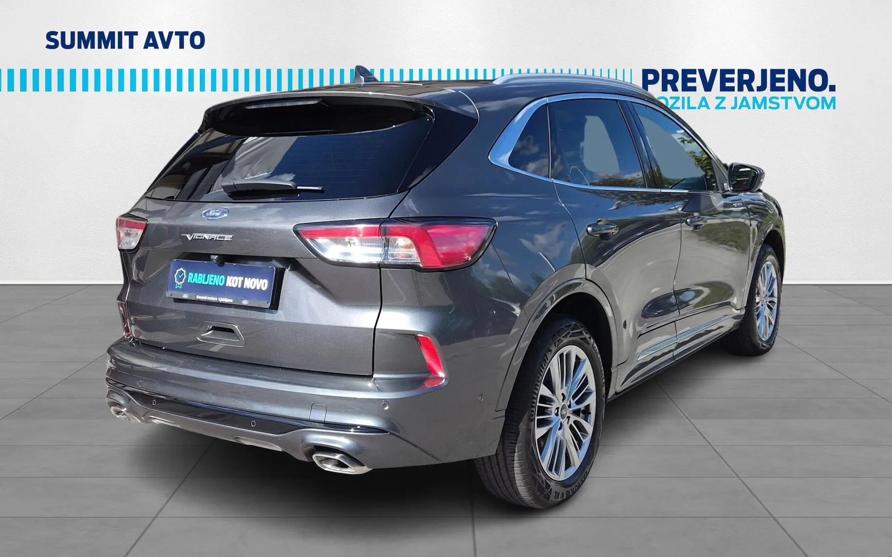 Zunanja slika - Ford Kuga - 2.5 Duratec PHEV Vignale AVT.-SLO-USNJE-HEAD-UP - 4