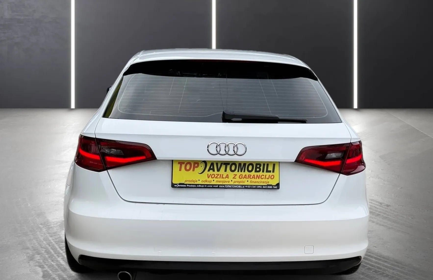 Zunanja slika - Audi A3 - 1.6 TDI S LINE LED NAVI PARKIRNI SENZORJI TEM TOP. - 5