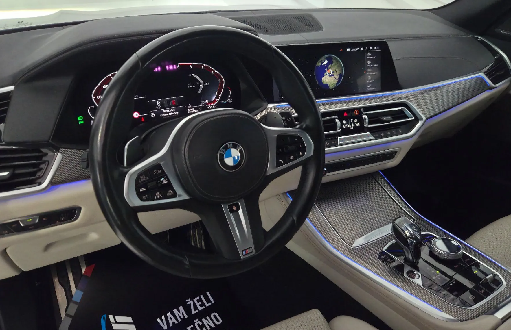 Zunanja slika - BMW X5 - serija : xDrive30d Avt-M.SPORT-ZRAČNO-SWAROWSKI-RADAR-HAR - 16