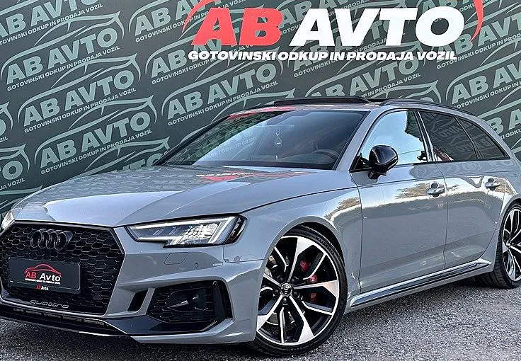 Zunanja slika - Audi RS4 - QAvant Avt.+331KW+F1+VIRTUAL+MATRIX+NARDO GREY+TOP - 3