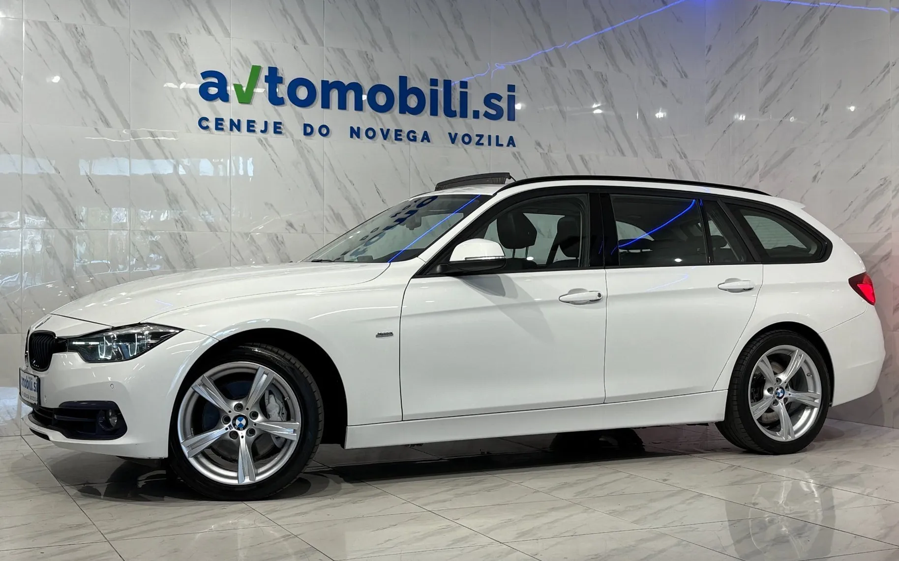 Zunanja slika - BMW serija 3 Touring: - 335d|xDrive|M-Sport|Kamera|HUD|Pano|Gretje|Kljuka| - 2