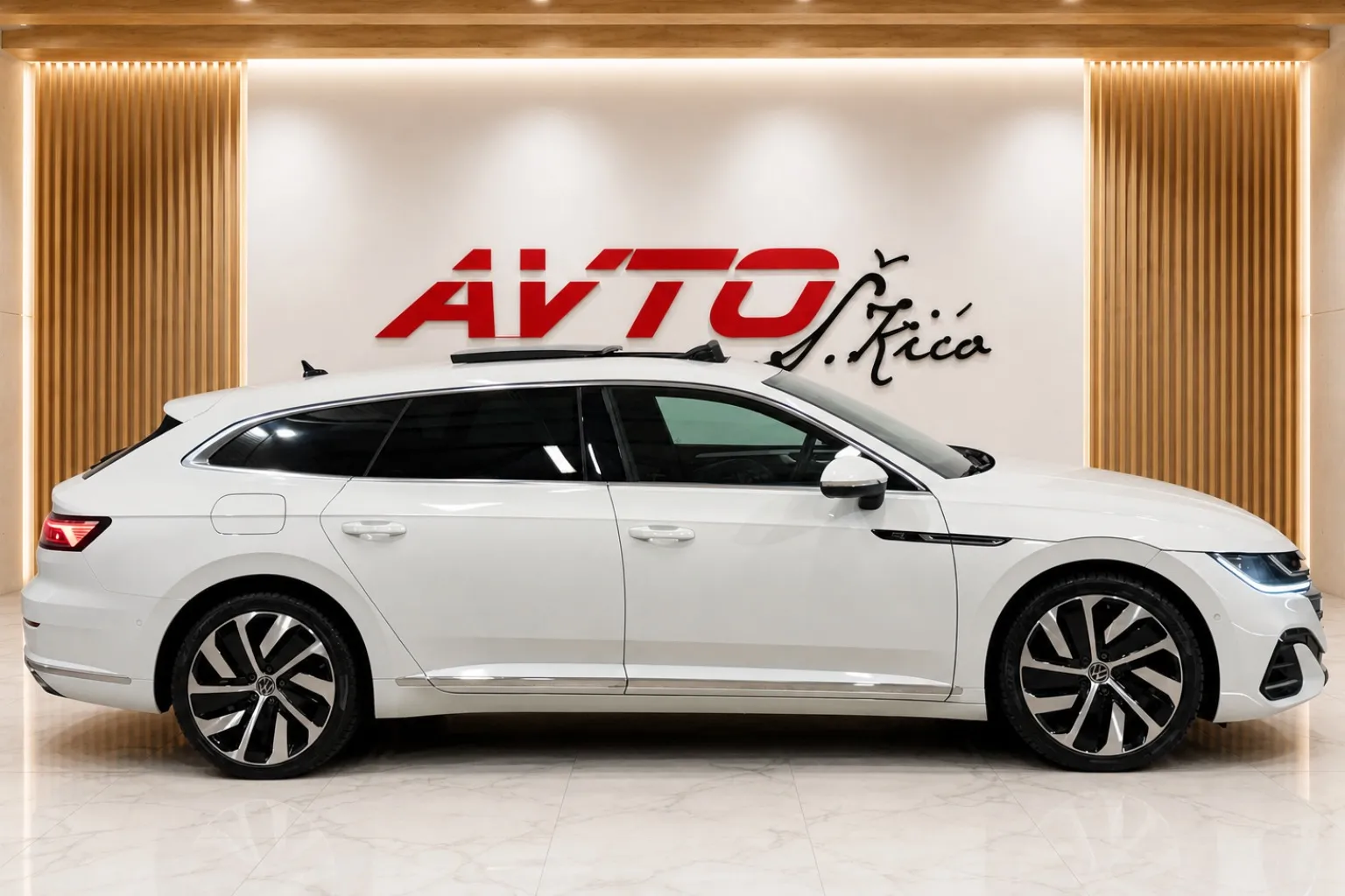 Zunanja slika - VW Arteon Shooting Brake - 2.0 TDI-R LINE-4X4-PANORAMA-ACC-VIRTUAL-KAMERA-F1 - 6