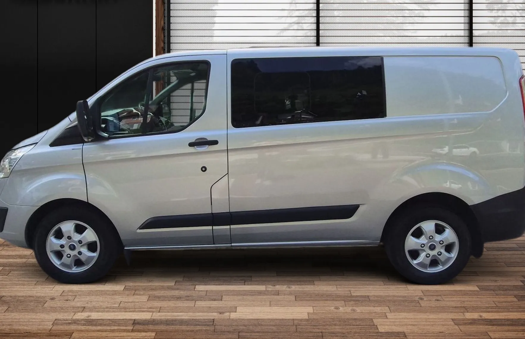 Zunanja slika - Ford E-Transit Custom - Transit Custom KOMBI FURGON TREND 2.0 170PS M6 L1-SLO-1.LAST-VK - 6
