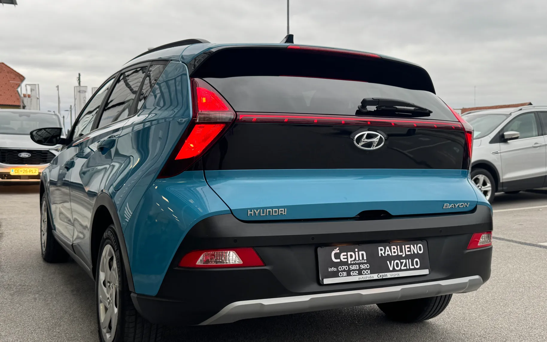 Zunanja slika - Hyundai Bayon - 1.2 MPI COMFORT-LED-NAVI-SLO-1LASTNIK-TOP - 8