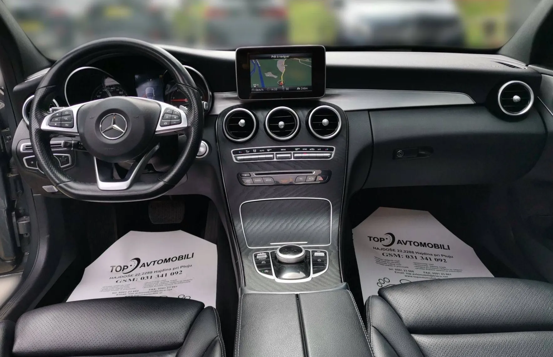 Zunanja slika - Mercedes-Benz C-Razred - C 220 d AMG LINE LED PDC KAMERA NAVI PANORAMA TO.. - 8