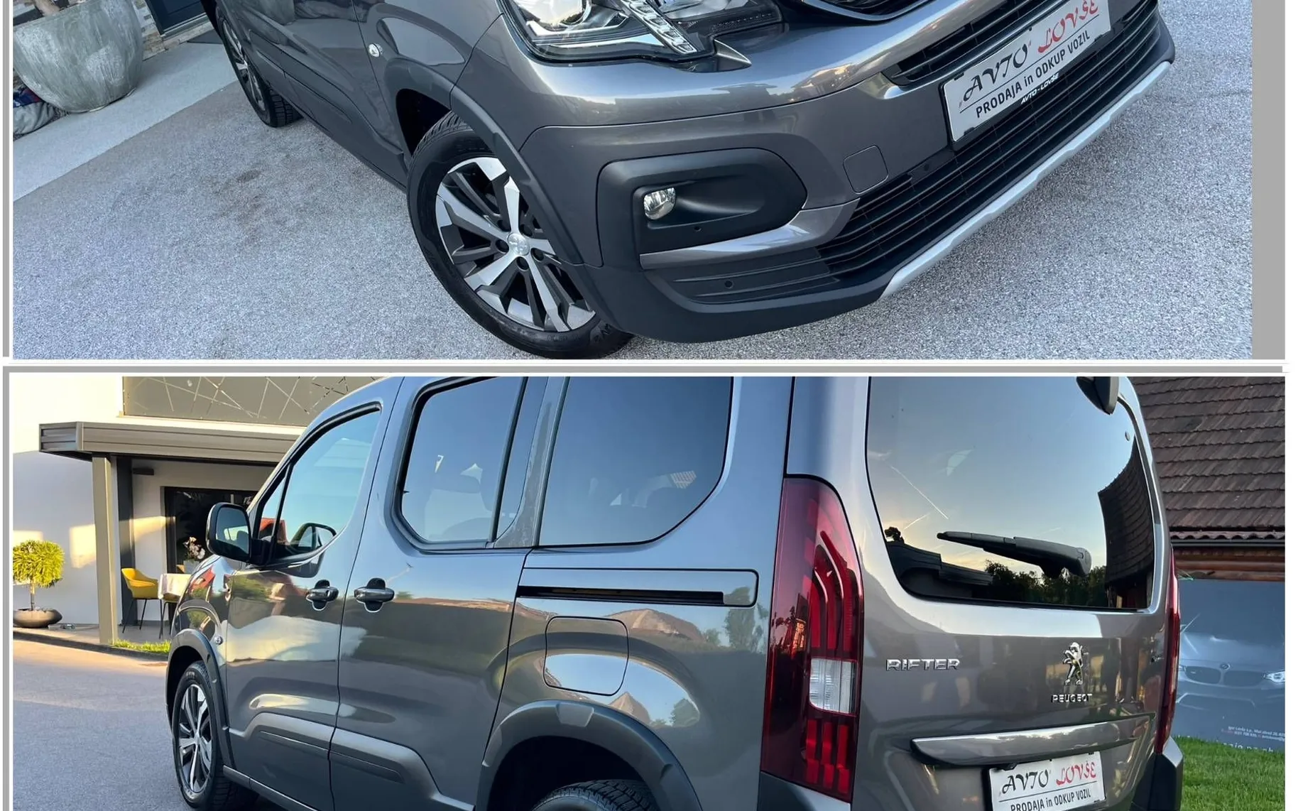 Notranja slika - Peugeot Rifter - GT LINE 1.5 BLUEHDI 130 LED-KAM-ODLIČEN - 10