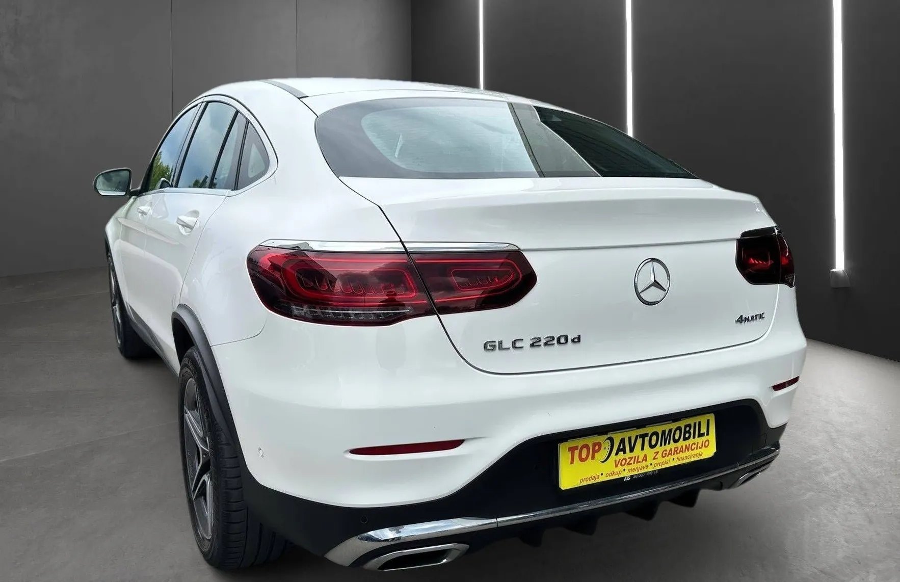 Zunanja slika - Mercedes-Benz GLC-Razred - GLC coupe 220d 4MATIC AMG LINE LED NAVI PDC KAMERA RADAR T - 6