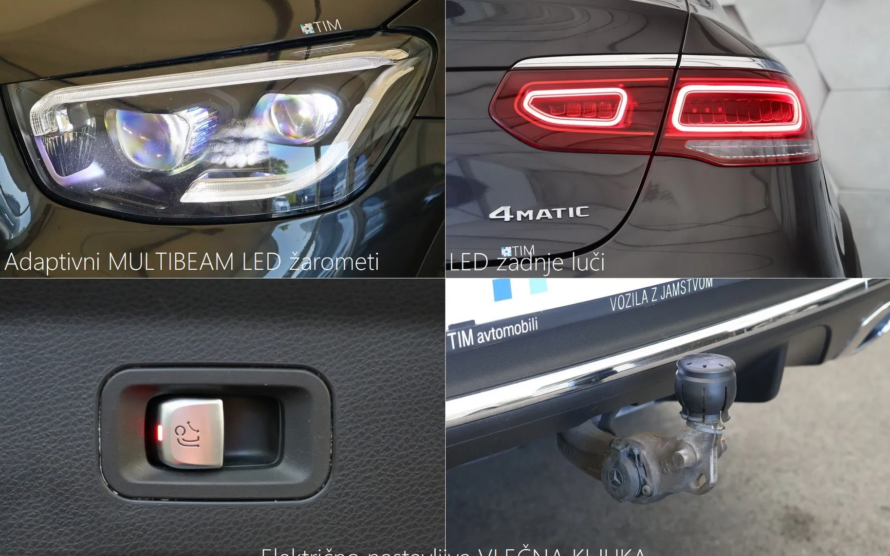 Zunanja slika - Mercedes-Benz GLC Coupe - 220d 4-Matic 9G-Tronic AMG Line 194KM - 19