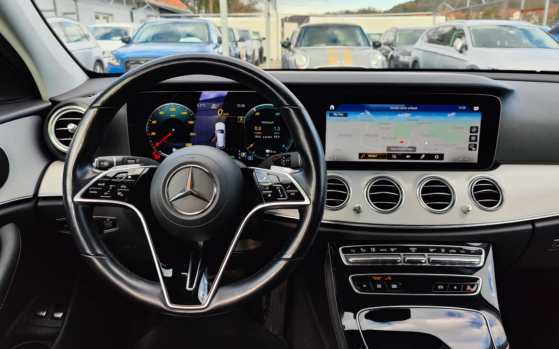 Zunanja slika - Mercedes-Benz E-Class - E300e PHEV ACC KAM NAVI LED PDC LANE VIRTUAL USNJE - 10