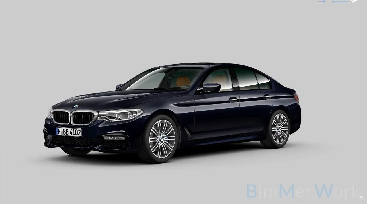 Zunanja slika - BMW serija 5: - 530d xDrive |M-Sport|Pano|4WS|Kamera|HUD|Memory| - 1