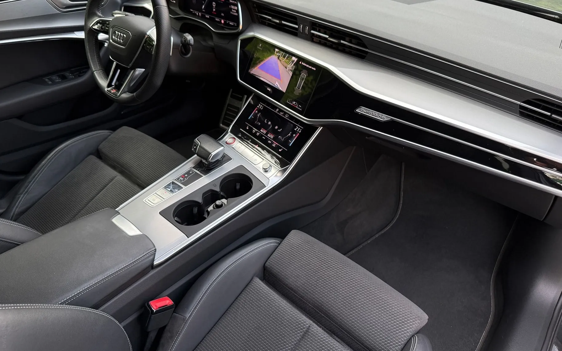 Notranja slika - Audi S6 - Q|HD-Matrix|ACC|Memory|Kljuka|Zračno|Ambient - 7