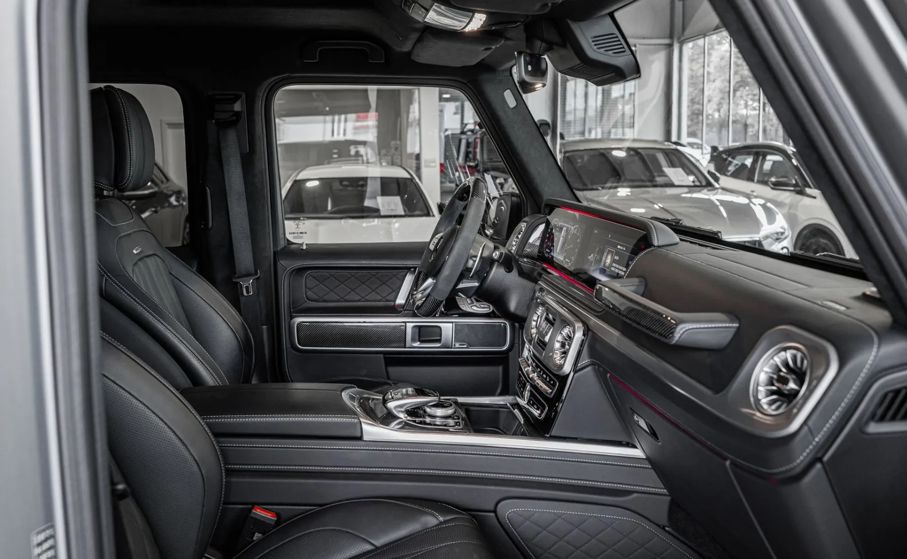 Zunanja slika - Mercedes-Benz G-Razred - G63V8AMG-SPECIAL ED-MAGNO-CARBON-SUPERIOR-WEBASTO - 7