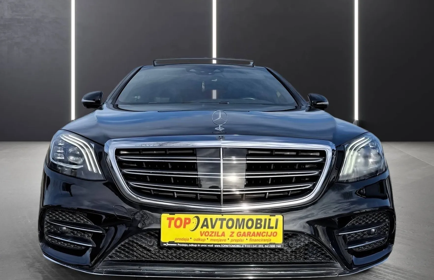 Zunanja slika - Mercedes-Benz S-Razred - 350d LONG AMG LINE MULTIBEAM 360KAM PANO PDC TOP.. - 12