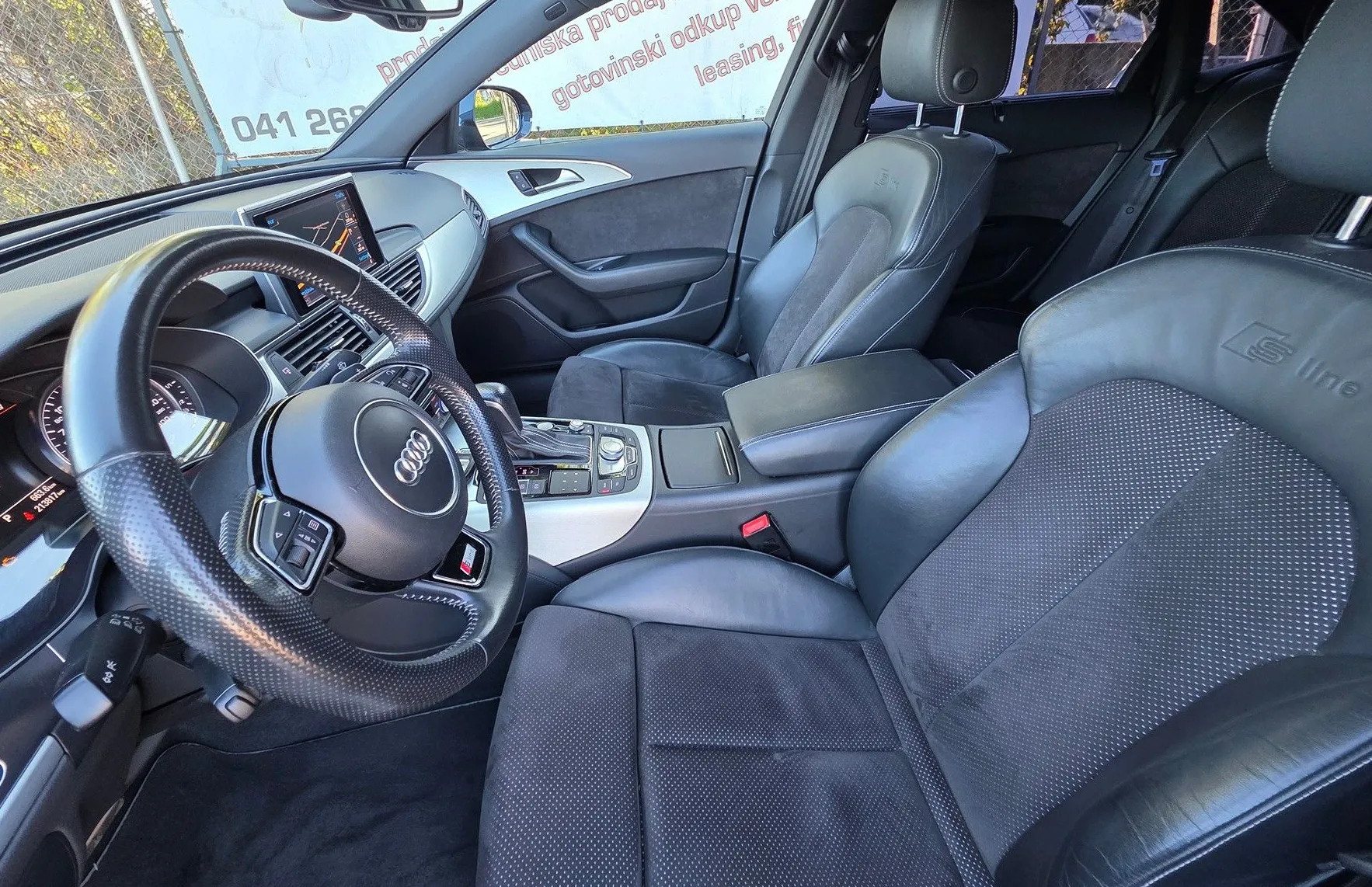 Zunanja slika - Audi A6 - 2.0TDI S-TRONIC S-LINE MATRIX-KAMERA-ROTOR-KOT NOV - 12