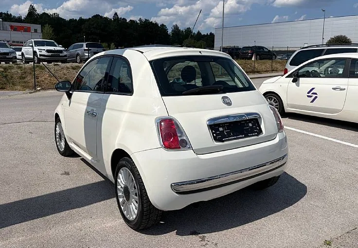 Zunanja slika - Fiat 500 - 0.9 TwinAir Turbo Lounge ZELO LEPP PANORAMA - 7