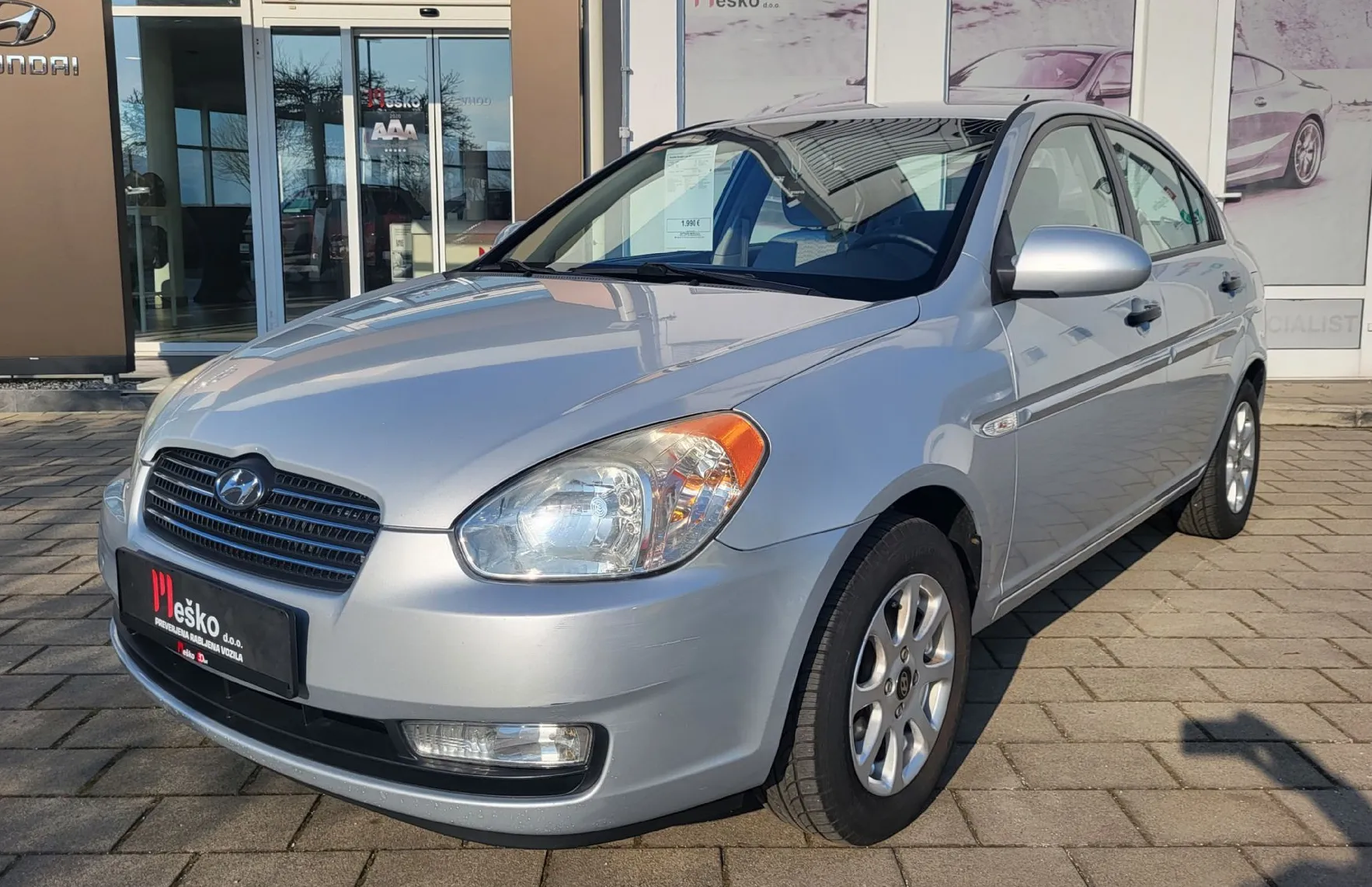 Zunanja slika - Hyundai Accent - 1.4 GL TOP-K slo-1last-alu-pdc-ac-servisiran - 1