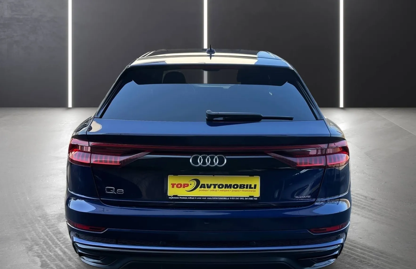 Zunanja slika - Audi Q8 - 50 TDI Q 3×S LINE HD MATRIX VIRTUAL RADAR KAMERA - 7