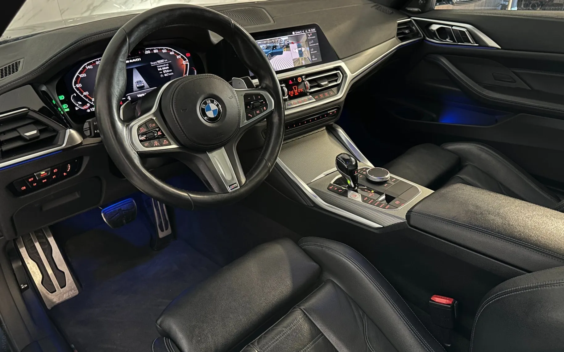Notranja slika - BMW serija 4 Coupe: - M440i xDrive |Pano|ACC|HUD|360K|Memory|Harman| - 8