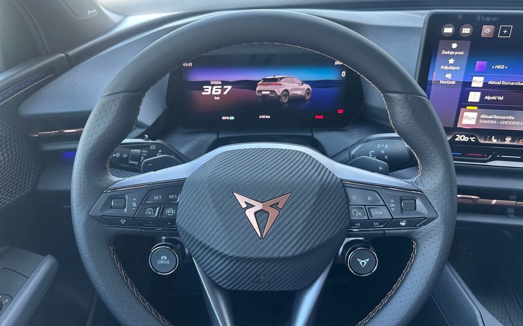 Notranja slika - Cupra Raval - Endurance 52kWh - Testno vozilo - 8
