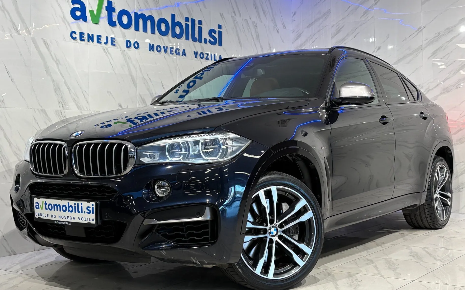 Zunanja slika - BMW serija X6: - M50d |xDrive|Pano|ACC|Kamera|Memory|HUD|Hlaj|SLO| - 1