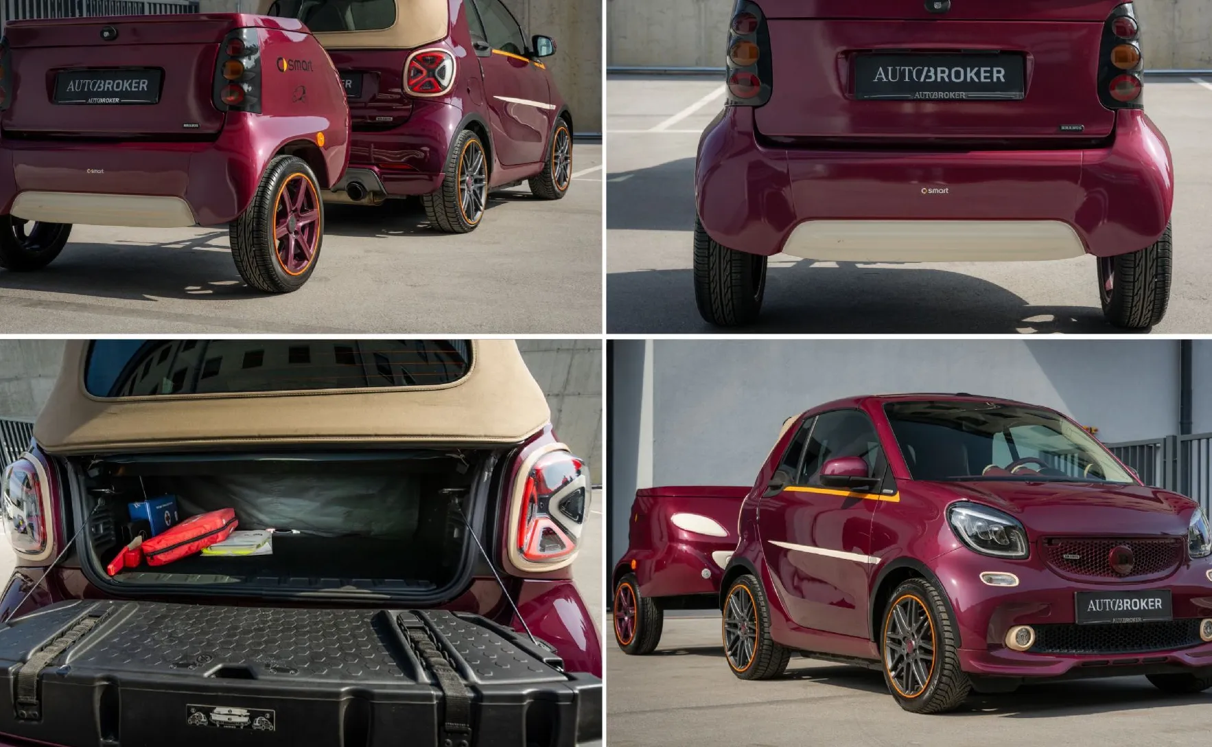 Zunanja slika - Smart fortwo cabrio - 80kW 109 KM  BRABUS TAILOR MADE UNIKAT - 15