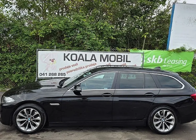 Zunanja slika - BMW Serija 5 - Touring: 520D XDRIVE AVT LED-M-VOLAN-PDC-GRETJE SEDEŽEV - 7