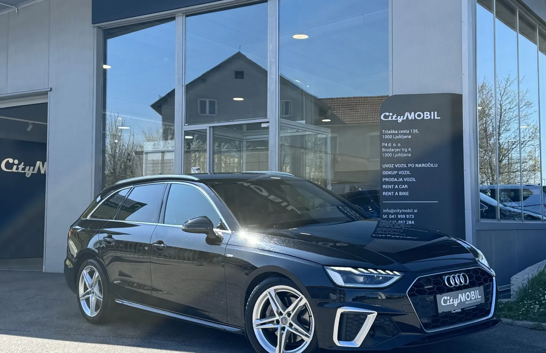 Zunanja slika - Audi A4 - Avant S-LINE-QUATTRO-VIRTUAL KOKPIT-MATRIX-RADAR-2xKLIMA - 1