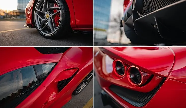 Zunanja slika - Ferrari F8 - LIFT JBL RACING SEDEŽI GARANCIJA DO JUL2027 - 9