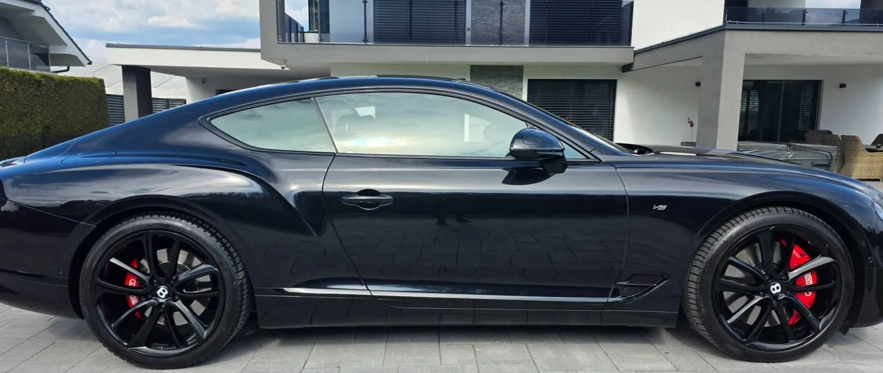 Zunanja slika - Bentley Continental - GT-V8-BLACK EDITION-KOT NOV-MAX OPREMA-1 LASTNIK - 6