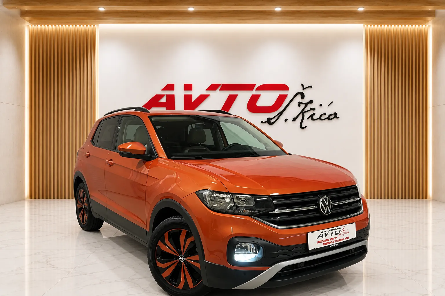 Zunanja slika - Volkswagen T-Cross - 1.0 TSI-ACC-LED-KAMERA-NAVIGACIJA-PDC-TRAJNIK ... - 2