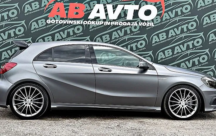 Zunanja slika - Mercedes-Benz A-Razred - A 45 AMG 4MATIC Avt.+F1+265KW+ALU19+STAR ROOF+TOP - 4