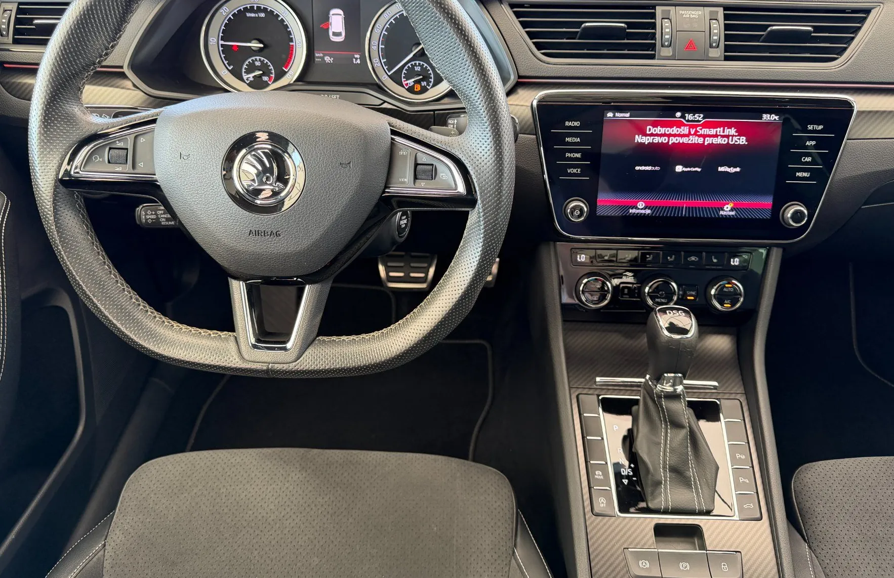 Zunanja slika - Škoda Superb - Combi Sportline 2.0 TDI DSG -SLO-1.LASTNIK-PANO - 7