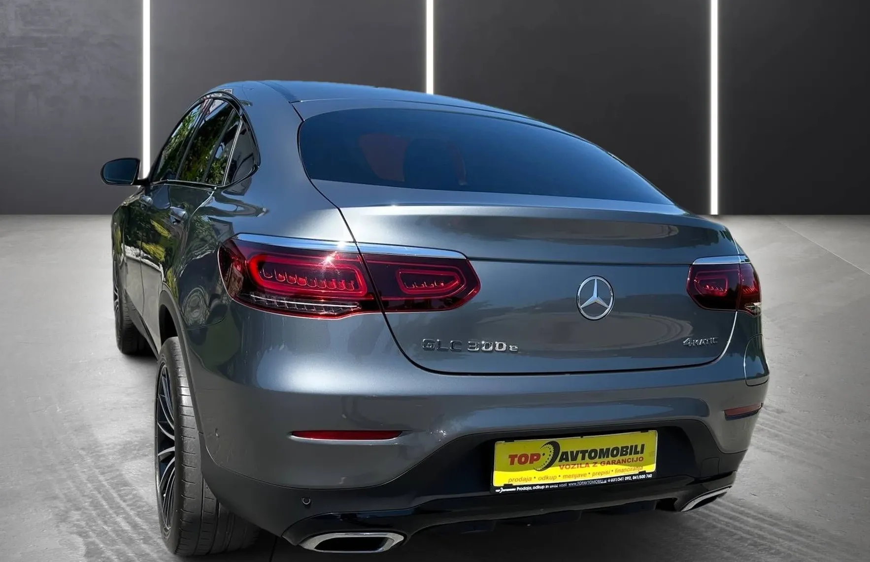 Zunanja slika - Mercedes-Benz GLC-Razred - GLC coupe 300e 4 MATIC LED HIGH USNJE NAVI RADAR KAMERA AMBI - 6