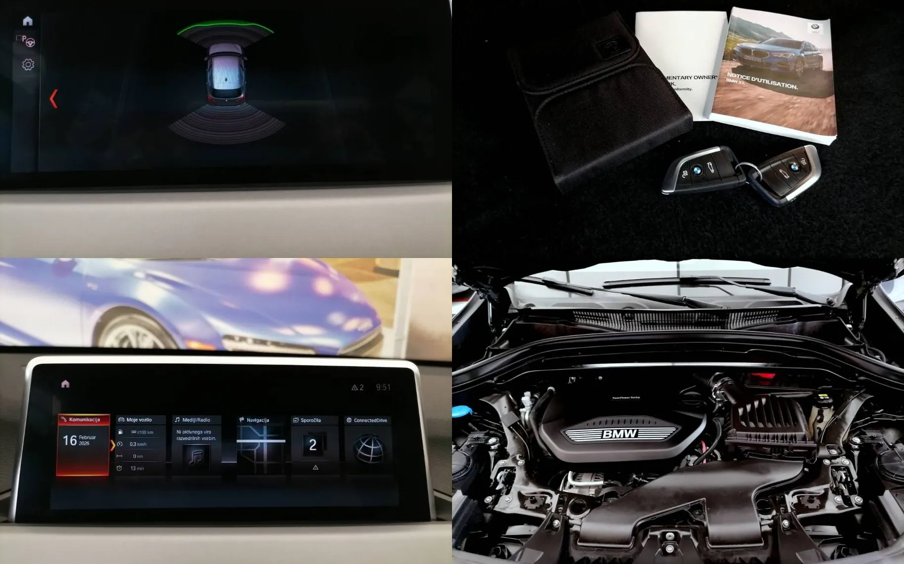 Notranja slika - BMW serija X1: - X1 sDrive16d LED ALU NAVI 2XPDC 1.LASTNIK-VRHUNS - 10