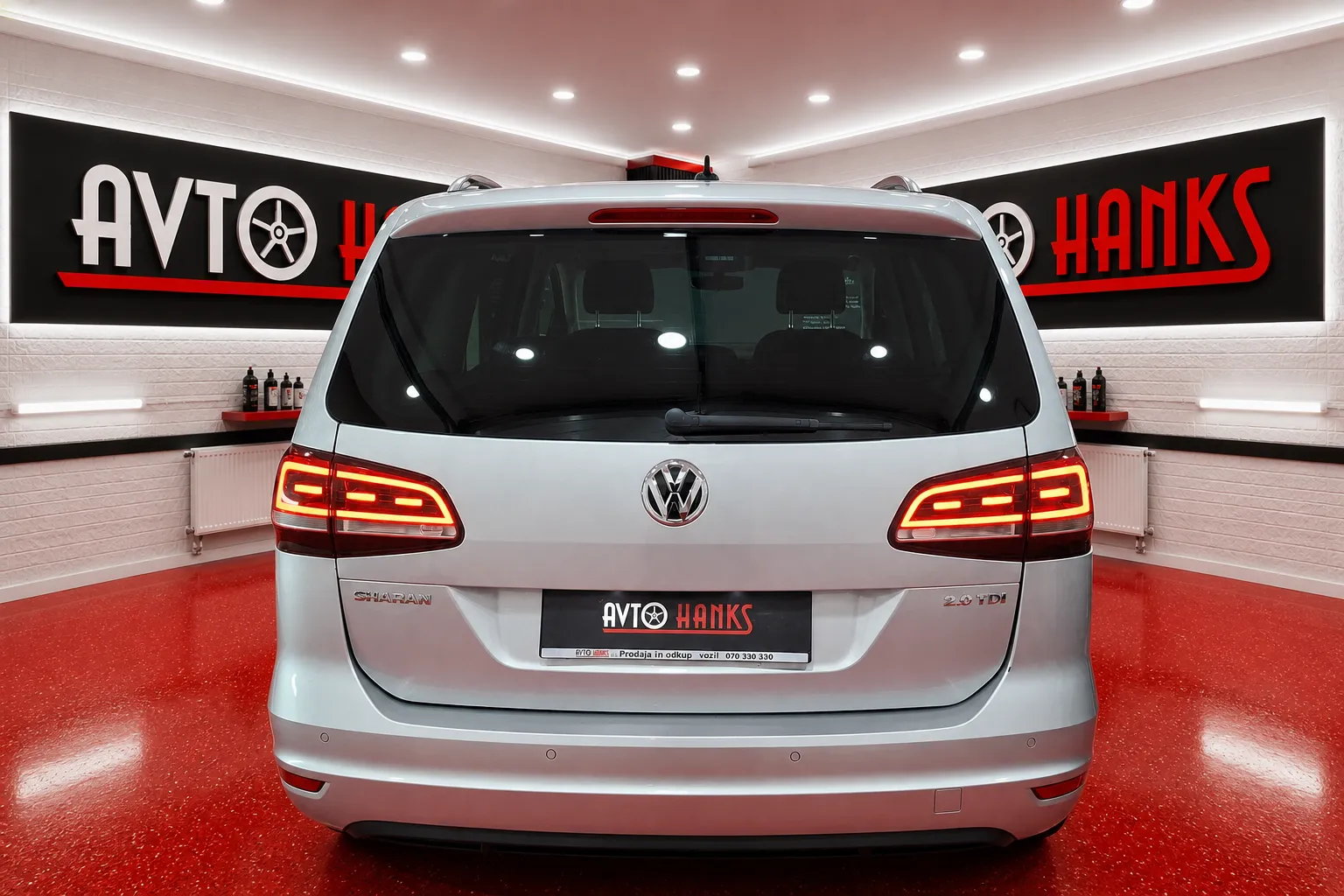 Notranja slika - Volkswagen Sharan - 2.0 TDI BMT SCR Style 110kW.BREZ POLOGA DO 7 LET.. - 8