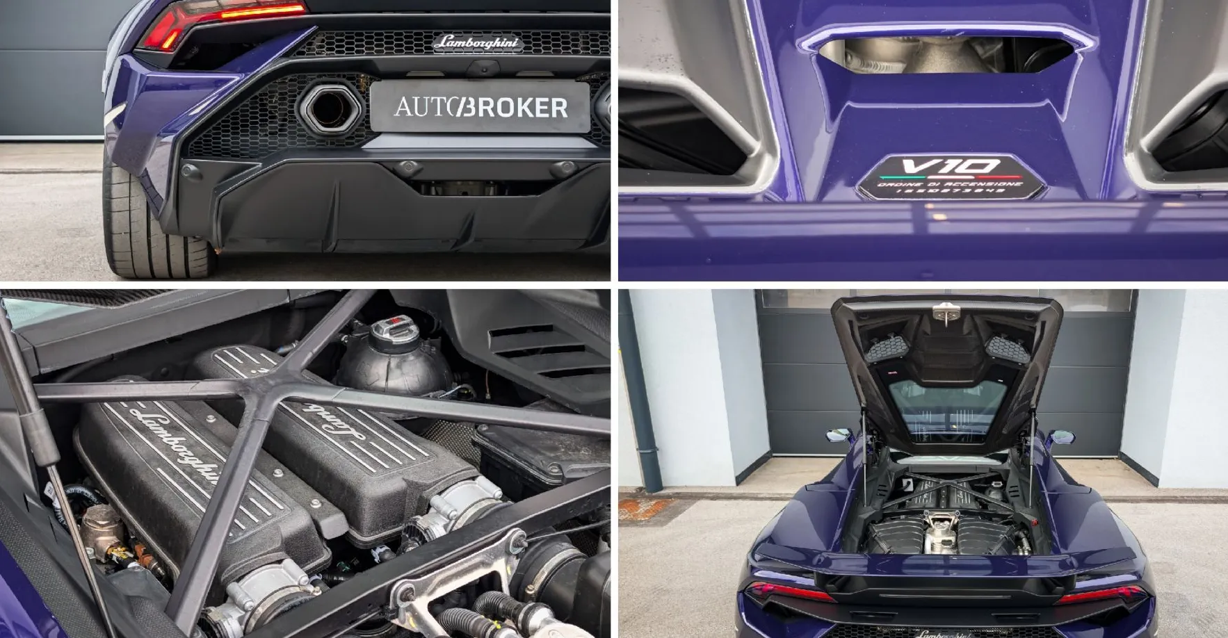 Zunanja slika - Lamborghini Huracan - Tecnica 640-2 Viola Altheia LIFT kamera RWD - 19
