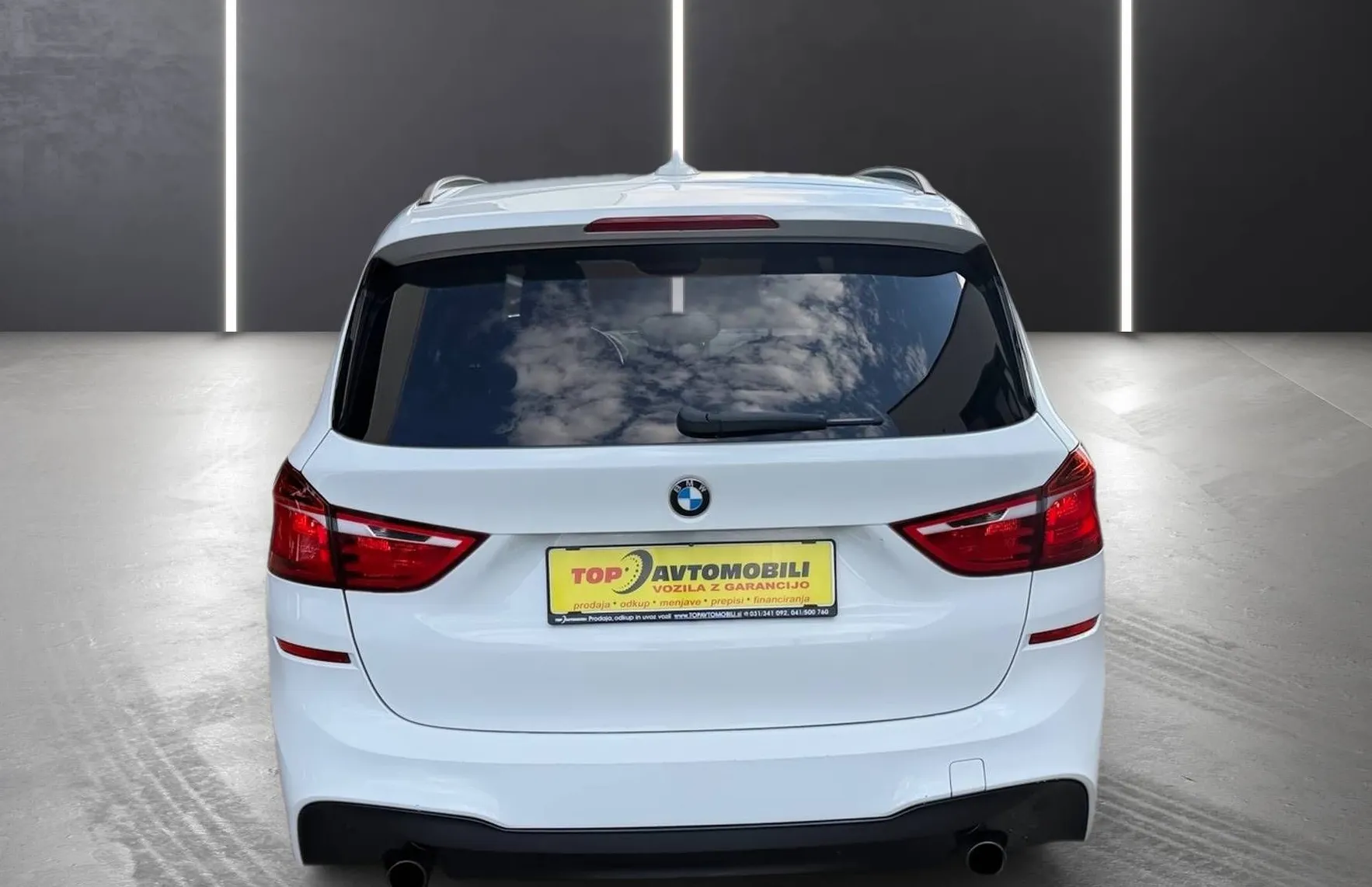 Zunanja slika - BMW Serija 2 - Gran Tourer: 220d M SPORT PAKET LED PDC NAVI TEMPOMAT GR - 7