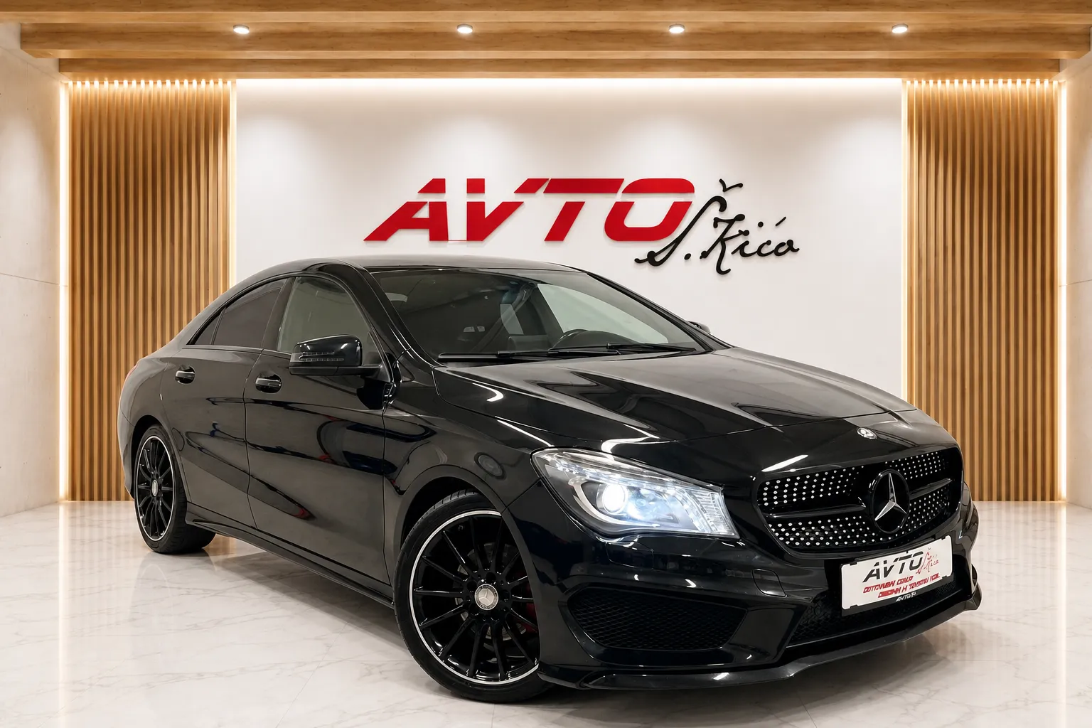 Zunanja slika - Mercedes-Benz CLA-Razred - 200d-AMG-BLACK LINE-AUTOMATIK-KAMERA-NAVI-BI-XENON - 2