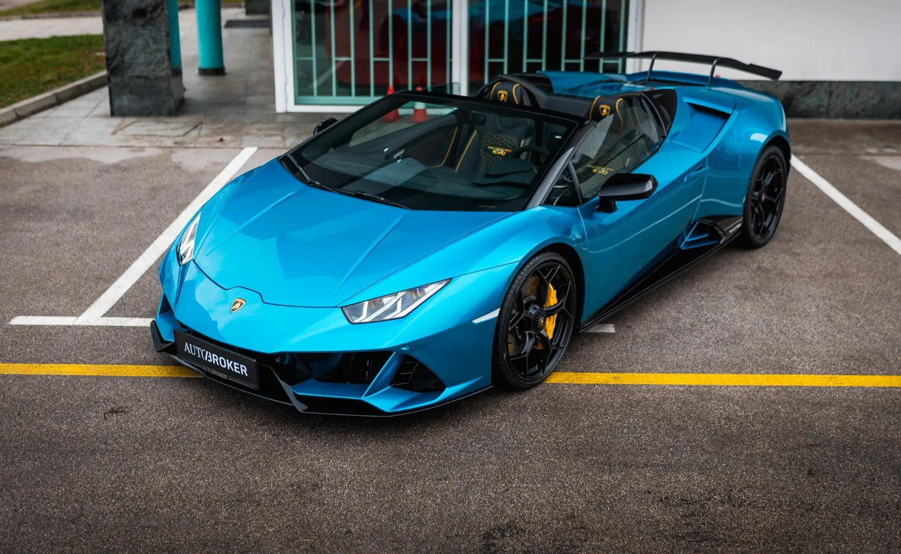 Zunanja slika - Lamborghini Huracan - EVO AWD Spyder Azzuro Secondo - 9